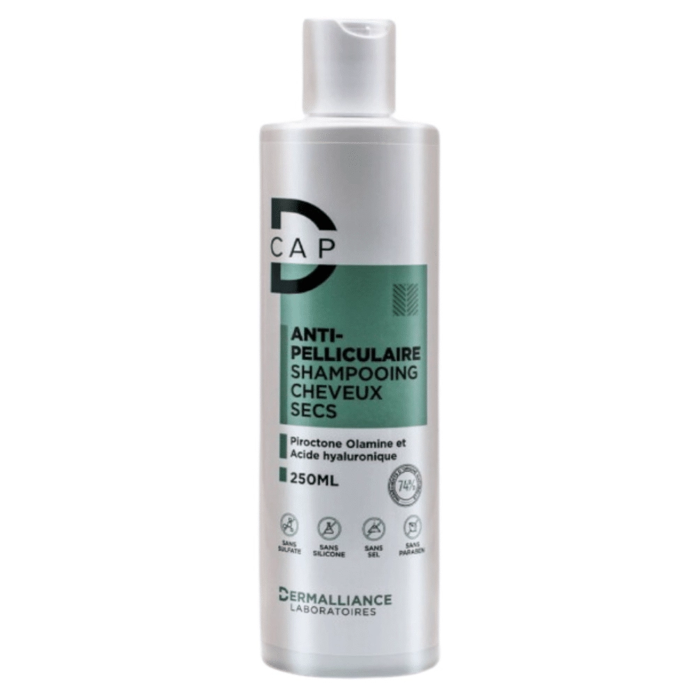 D-Cap Anti-Pelliculaire Shampoing Cheveux Secs – 250ml