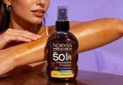NORYSS Ambre Solaire UV – Huile bronzante protectrice SPF 50
